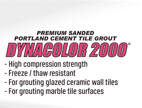 DYNA® DYNACOLOR 2000 - Sanded Jointing Grout (25 LB) - Image 2