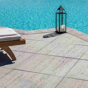 TRAVERTINA RAW 20 x 20 | 20 x 10 (KLEAN-BLOC) Slab | Techo-Bloc