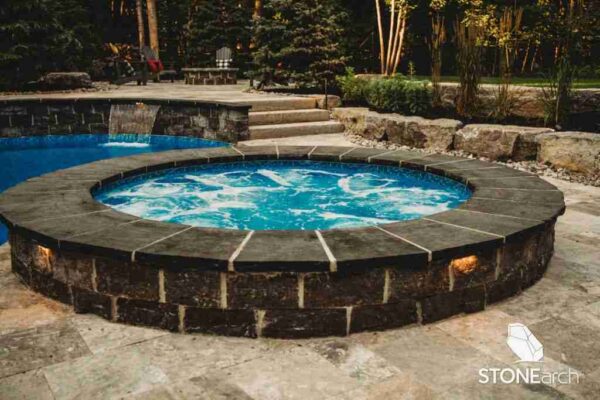 STONEarch 2" Natural Stone Coping - Rock Face - Image 4