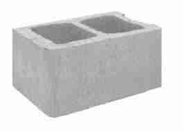 12 in. x 8 in. x 16 in. Single Bullnose Block