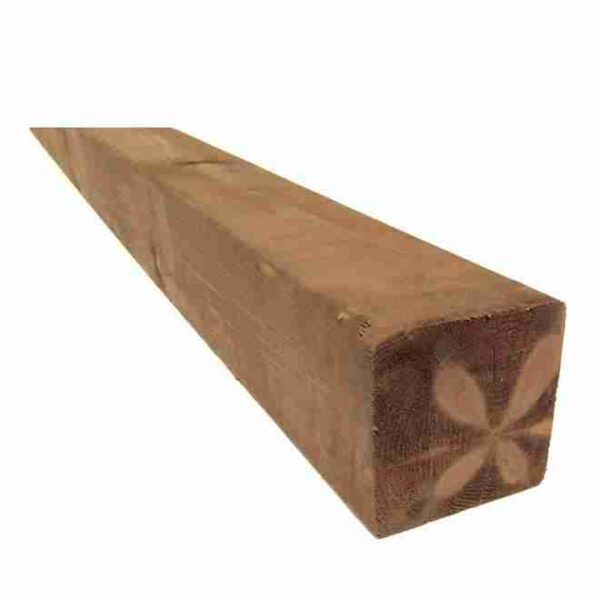 6 x 6 x 8' Pressure Treated Wood (Above Ground Use Only) - Image 1