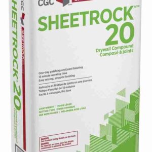 CGC Sheetrock 20 Setting-Type Drywall Compound - 11 kg