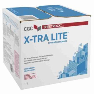 CGC Sheetrock X-Tra Lite Drywall Compound, Ready-Mixed - 17L