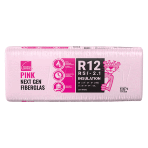 Owens Corning R-12 PINK NEXT GEN FIBERGLAS Insulation 23-inch x 47-inch x 3.5-inch (150.1 sq.ft.)