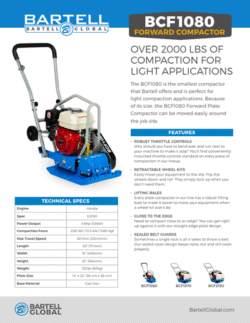 BCF1080 Forward Plate Compactor - Image 9