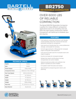 BR2750 Reversible Plate Compactor - Image 7