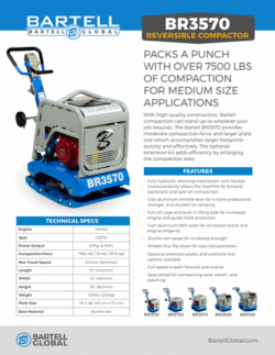 BR3570 Reversible Plate Compactor - Image 8