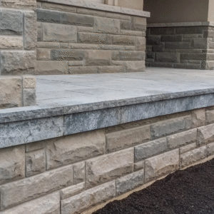 STONEarch Natural Stone Rebated Coping - Rock Face
