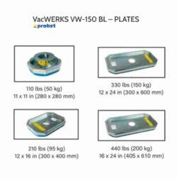 VacWERKS VW-200 BL - PLATES