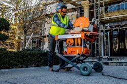 iQ Power Tools iQMS362i 16.5" Dust Control Masonry Saw – High-Performance Dry Cutting with Integrated Dust Collection - Image 3