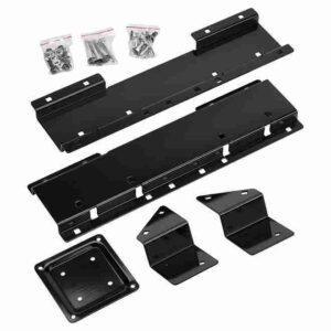 Stair Stringer Connector - Steel - Black