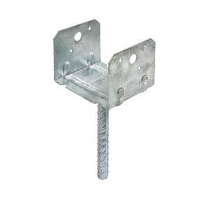 Simpson Strong-Tie RCPS Hot-Dip Galvanized Rebar Carport Saddle for 6x6 Rough