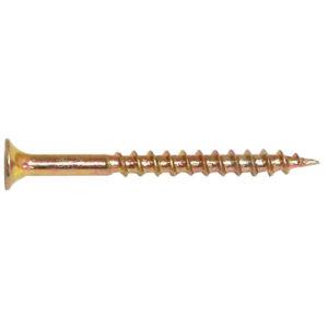 Bugle-Head Wood Screws - #8 x 3-in L - Square Drive - 853 Per Pack