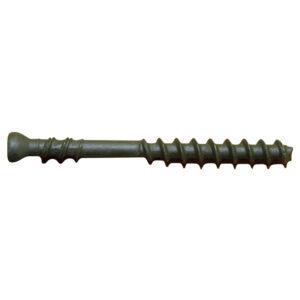 Camo Deck Screws - Round Head - #7 x 1 7/8-in - Green - 1750/Box