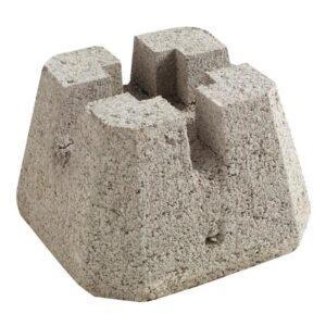 Dek-Block Concrete Deck base 11 x 11 x 7.5-in