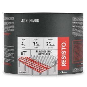 Resisto Joist Guard 4-in x 75-ft Black Joist Waterproof Membrane