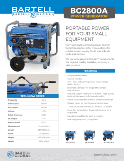 BG2800A Power Generator - Image 3