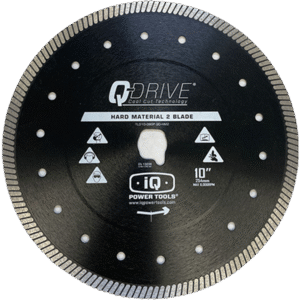 10" Turbo Blade - iQTS244 Dry Cut Tile Saw