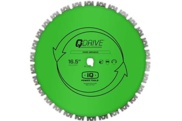 16.5" Abrasive Materials Blade - iQMS362 Dry Cut Tile Saw - Image 1