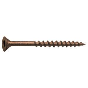 Precision Steel Deck Screws - Flat Head - Square Drive - Coarse Thread - #8 x 1 3/4-in - 759-Pack
