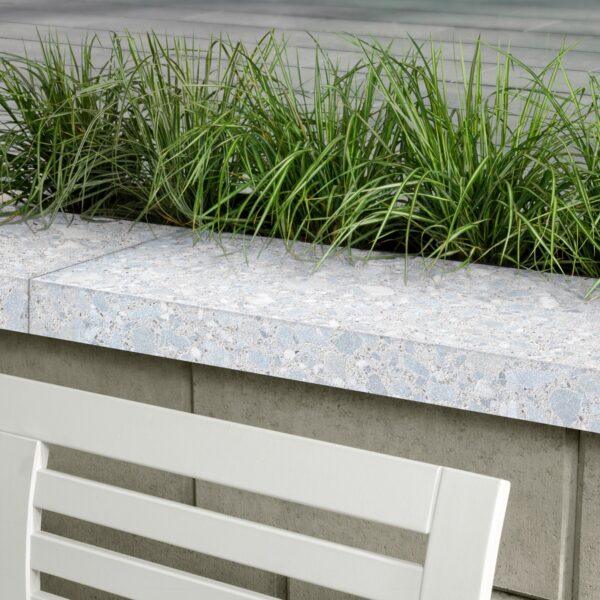 TERRAZZO Cap - Polished Pool Coping and Wall Cap | Techo-Bloc - Image 1
