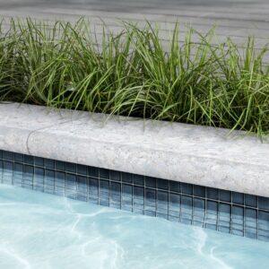 TERRAZZO Bullnose Cap - Polished Pool Coping and Wall Cap | Techo-Bloc