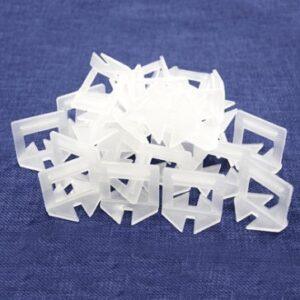 TILE LEVELLING SYSTEM CLIPS L-TYPE 1.6 MM (1/16IN) MEDIUM 2000 pack