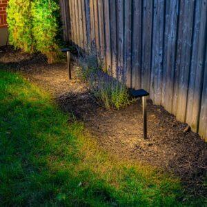 BOLD Blaze Low 18" Low Voltage LED Path Light – Black Anodized Aluminum for Outdoor Spaces