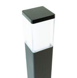 BOLD Cube High 24" Low Voltage LED Path Light – Black Anodized Aluminum with 360° Glow - Image 4