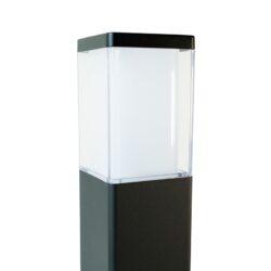 BOLD Cube High 24" Low Voltage LED Path Light – Black Anodized Aluminum with 360° Glow - Image 5