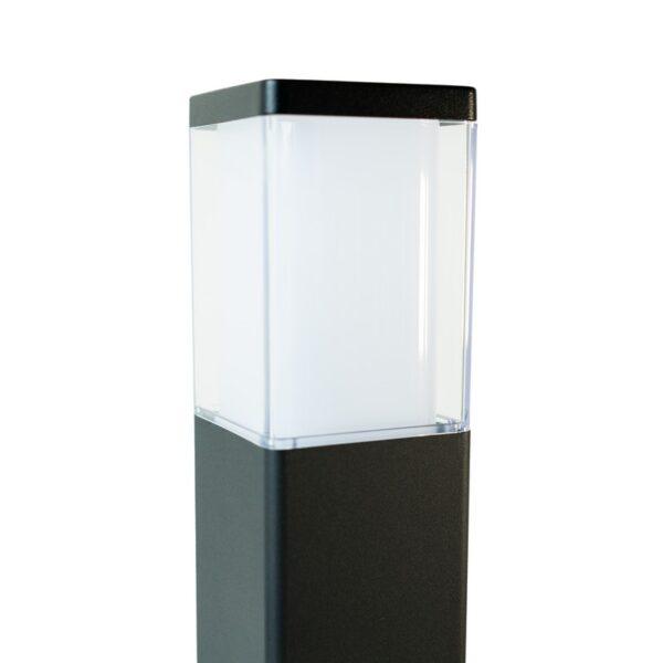 BOLD Cube High 24" Low Voltage LED Path Light – Black Anodized Aluminum with 360° Glow - Image 5