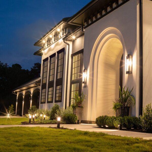 BOLD Cube Low 15" Low Voltage LED Path Light – Black Anodized Aluminum with 360° Glow - Image 6