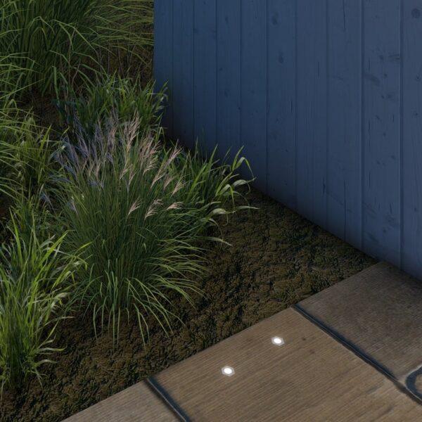 bold-ruby-mini-hex-7-8-inch-stainless-steel-border-light BOLD Ruby Mini 22mm (7/8") Low Voltage LED Recessed Light - Image 1