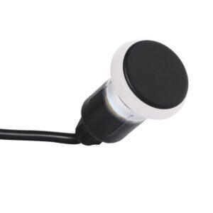 BOLD Silo Mini 22mm (7/8-Inch) Low Voltage LED Recessed Light – Black Polycarbonate with 360° Glow