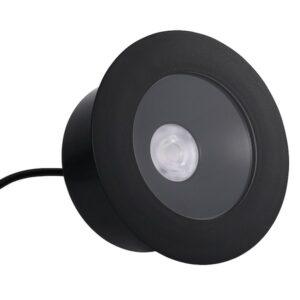 BOLD Starke 130mm (5-Inch) Low Voltage LED Recessed Well Light – Black Anodized Aluminum
