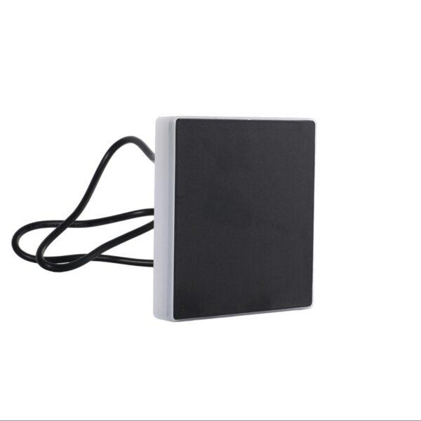 BOLD Cube Backlit 4 Low Voltage LED Wall Light – 100mm (4-Inch) Square, Black Polycarbonate with 360° Glow - Image 5