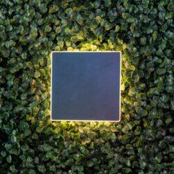 BOLD Cube Backlit 4 Low Voltage LED Wall Light – 100mm (4-Inch) Square, Black Polycarbonate with 360° Glow - Image 7