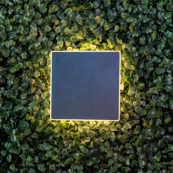 BOLD Cube Backlit 4 Low Voltage LED Wall Light – 100mm (4-Inch) Square, Black Polycarbonate with 360° Glow - Image 7