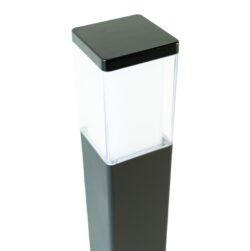 BOLD Cube Low 15" Low Voltage LED Path Light – Black Anodized Aluminum with 360° Glow - Image 11
