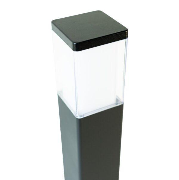 BOLD Cube Low 15" Low Voltage LED Path Light – Black Anodized Aluminum with 360° Glow - Image 11