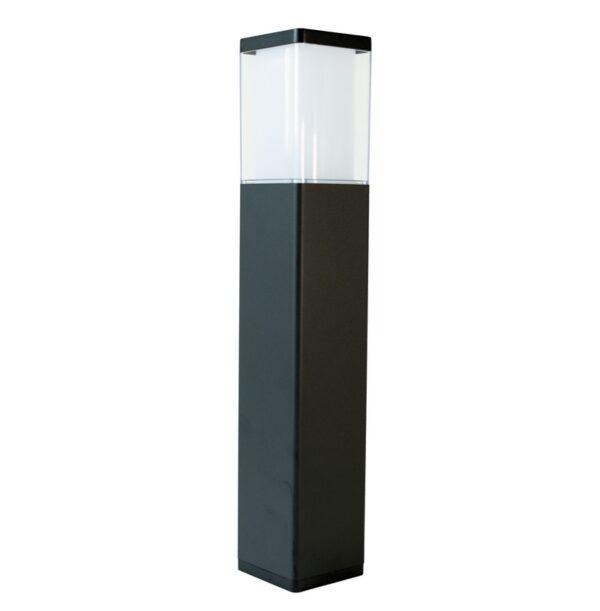 BOLD Cube Low 15" Low Voltage LED Path Light – Black Anodized Aluminum with 360° Glow - Image 12