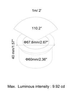 BOLD Diamond 60mm (2 3/8") Low Voltage LED Recessed Light - Image 19