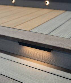 BOLD Edge 7 Neat Low Voltage LED Undercap Light – 120mm (7-Inch) Without Bracket, Black Anodized Aluminum