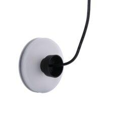 BOLD Silo Backlit 4 Low Voltage LED Wall Light – 100mm (4-Inch) Round, Black Polycarbonate with 360° Glow - Image 2