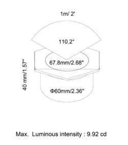 BOLD Diamond 60mm (2 3/8") Low Voltage LED Recessed Light - Image 21