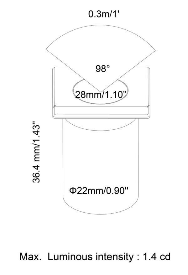 BOLD Ruby Mini 22mm (7/8") Low Voltage LED Recessed Light - Image 22