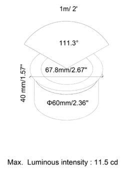 BOLD Ruby 60mm (2 3/8") Low Voltage LED Recessed Light - Image 15