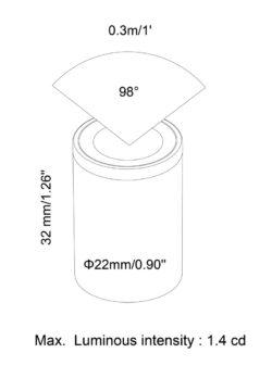 BOLD Ruby Mini 22mm (7/8") Low Voltage LED Recessed Light - Image 11