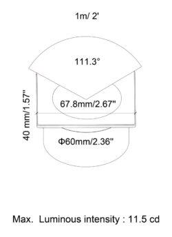 BOLD Ruby 60mm (2 3/8") Low Voltage LED Recessed Light - Image 10