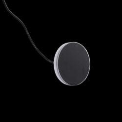 BOLD Silo Backlit 4 Low Voltage LED Wall Light – 100mm (4-Inch) Round, Black Polycarbonate with 360° Glow - Image 8